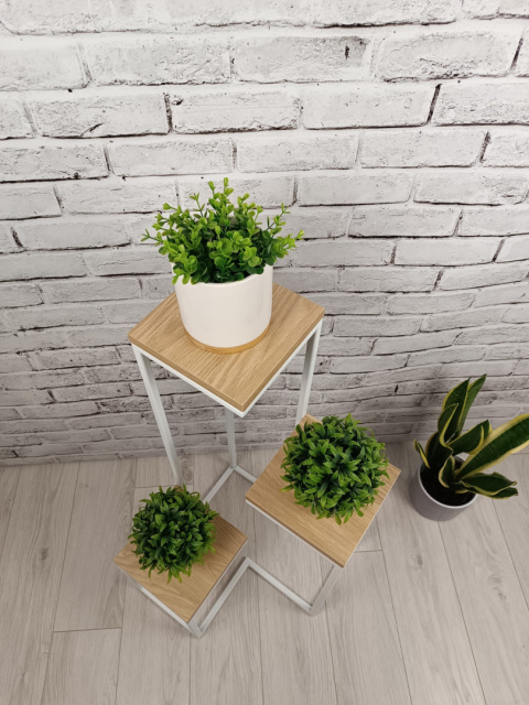 Stojak Na Kwiaty "Loft LoftLine Kaskadowy Pro 3" Stojak Na Kwiaty "Loft LoftLine Kaskadowy Pro 3"