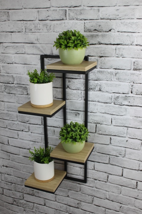 Kwietnik wiszący ścienny Kwietnik Poczwórny