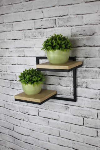 Kwietnik wiszący ścienny Kwietnik Podwójny