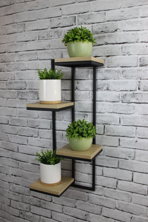 Kwietnik wiszący ścienny Kwietnik Poczwórny