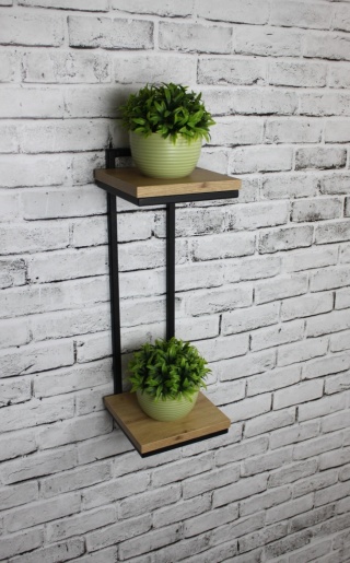 Kwietnik wiszący na ścianę Kwietnik Podwójny Pionowy