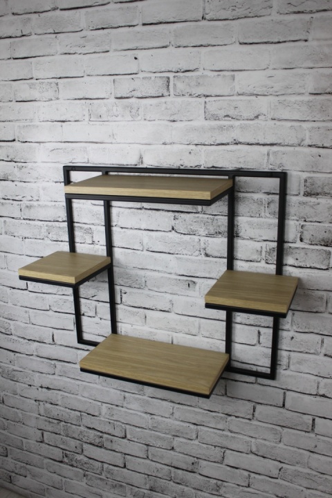 Półka loftowa na kwiaty i dekoracje