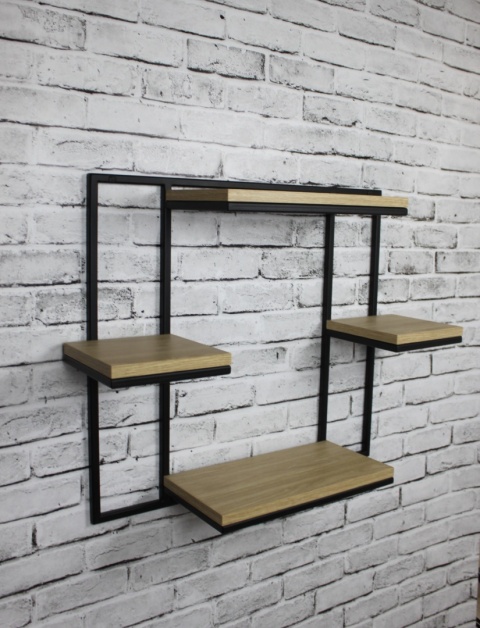 Półka loftowa na kwiaty i dekoracje