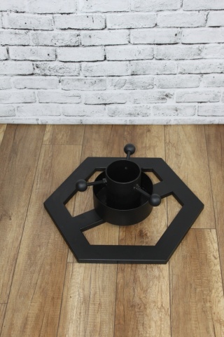 Metalowy Stojak Na Choinkę Z Pojemnikiem Na Wodę Loft "VitaFresh"