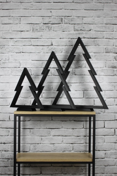 Zestaw Choinek Loftowych Black Tree