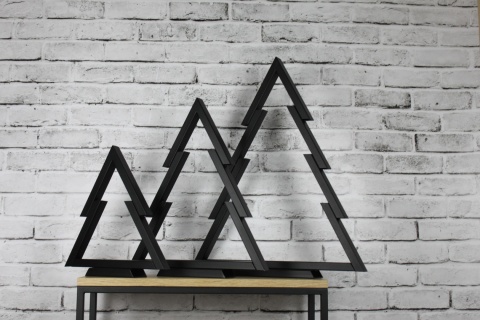 Zestaw Choinek Loftowych Black Tree