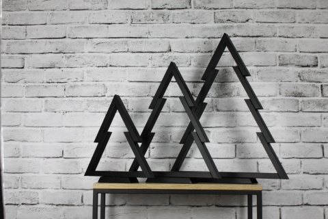 Zestaw Choinek Loftowych Black Tree